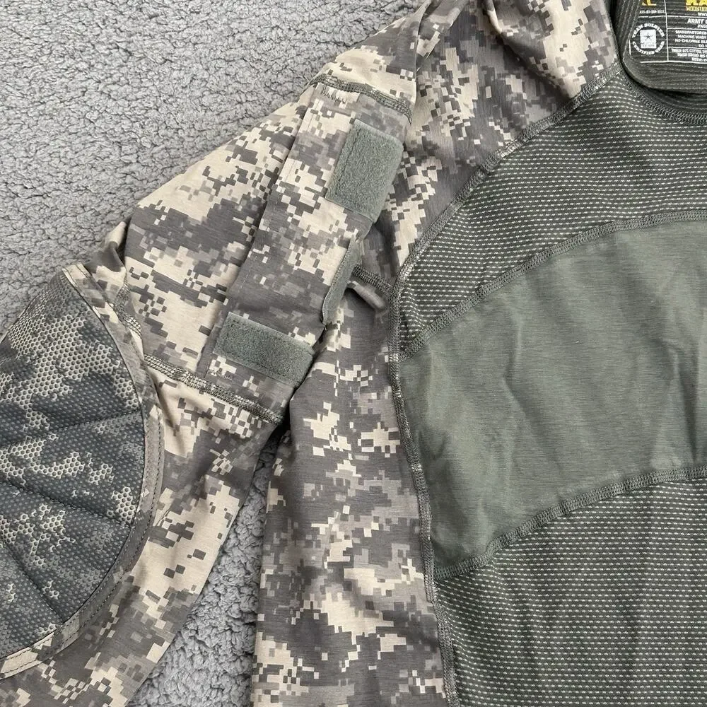 Massif US Military Army Combat Shirt Flame Res. Mens XL Camo Long Sleeve NWT - Picture 3 of 10